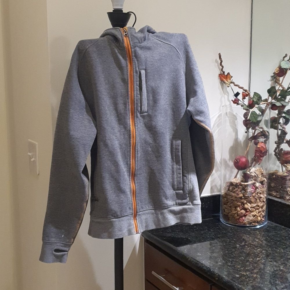 Lululemon EUC Best Coast Hoodie Jacket Grey Mens Sz M
